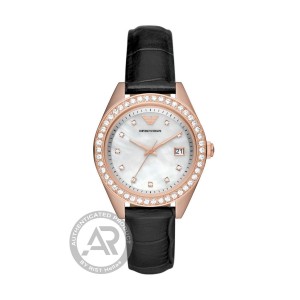 EMPORIO ARMANI Γυναικείο Leo Rose Gold Stainless Steel AR11505